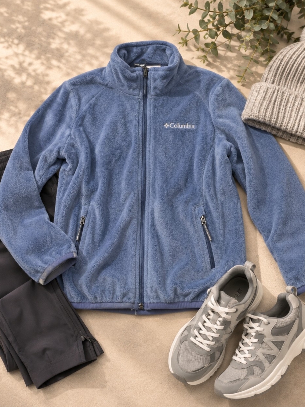 Columbia Kids Blue Full‑Zip Fleece Jacket
